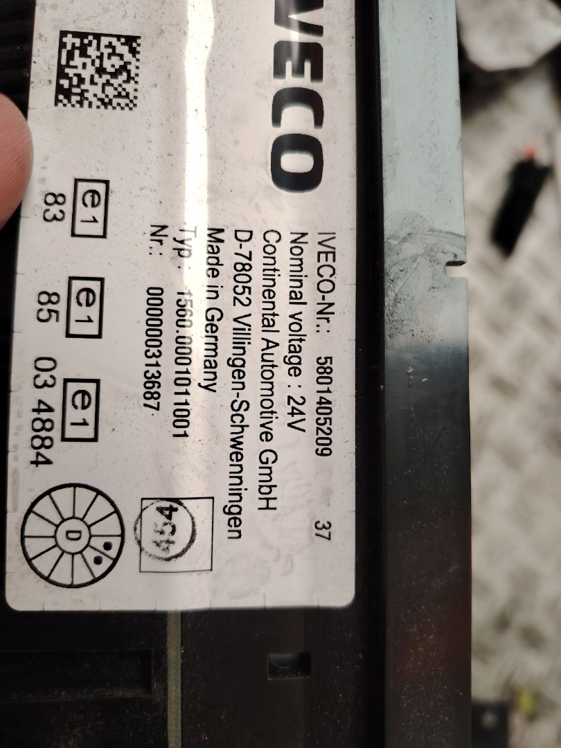 CUADRO INSTRUMENTOS 137600