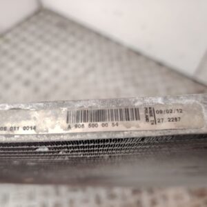 CONDENSADOR / RADIADOR AIRE ACONDICIONADO 137625