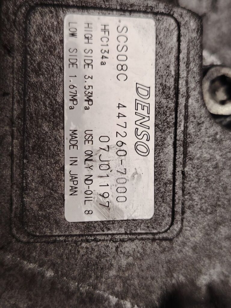 COMPRESOR AIRE ACONDICIONADO 139186