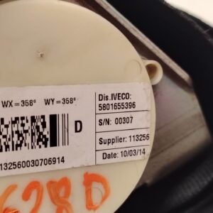 CINTURON SEGURIDAD DELANTERO DERECHO 139028