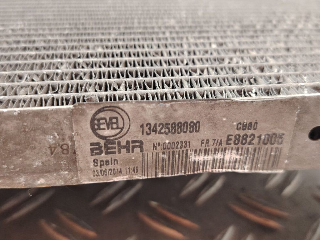 RADIADOR AGUA 138489