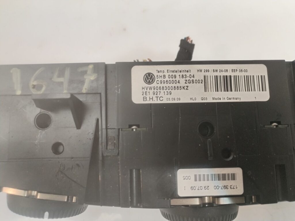 MANDO CALEFACCION / AIRE ACONDICIONADO 139067