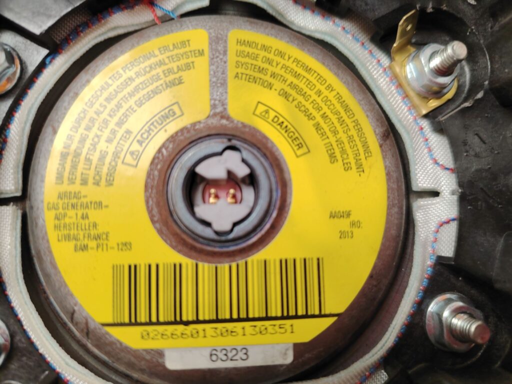 AIRBAG DELANTERO IZQUIERDO 138829