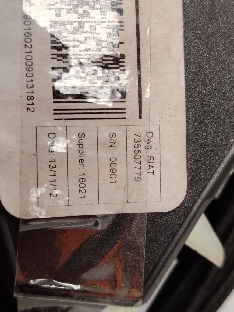 CINTURON SEGURIDAD DELANTERO IZQUIERDO 139986