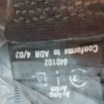 CINTURON SEGURIDAD DELANTERO DERECHO 107444