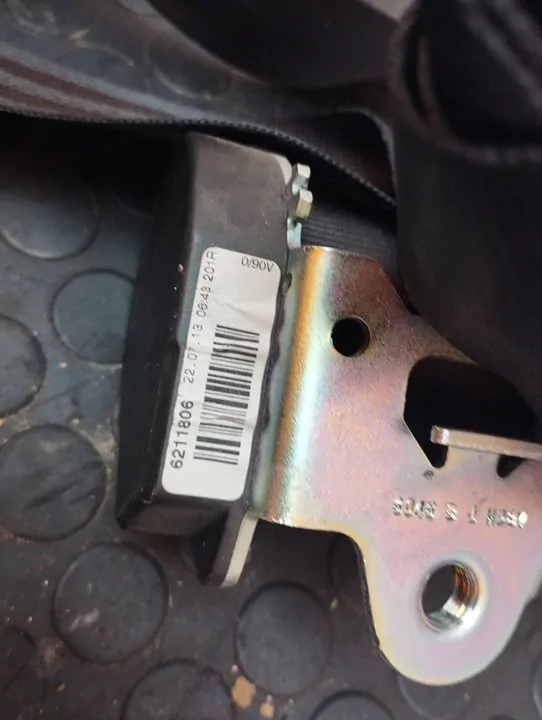 CINTURON SEGURIDAD TRASERO IZQUIERDO 108336
