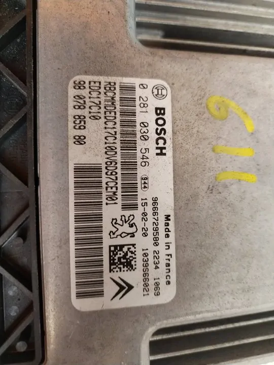CENTRALITA MOTOR UCE 114505