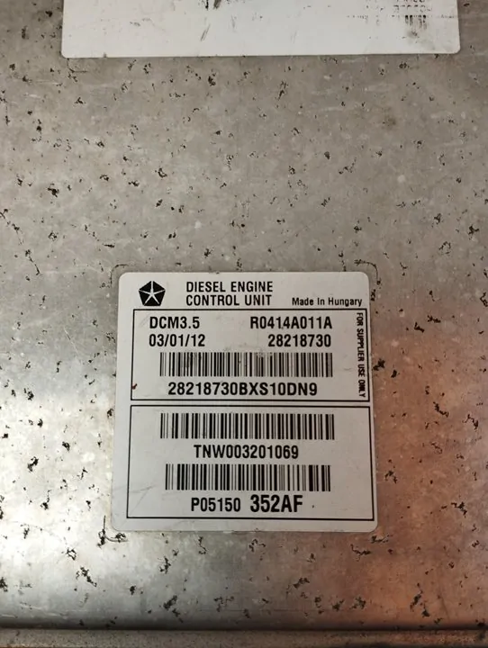 CENTRALITA MOTOR UCE 106662