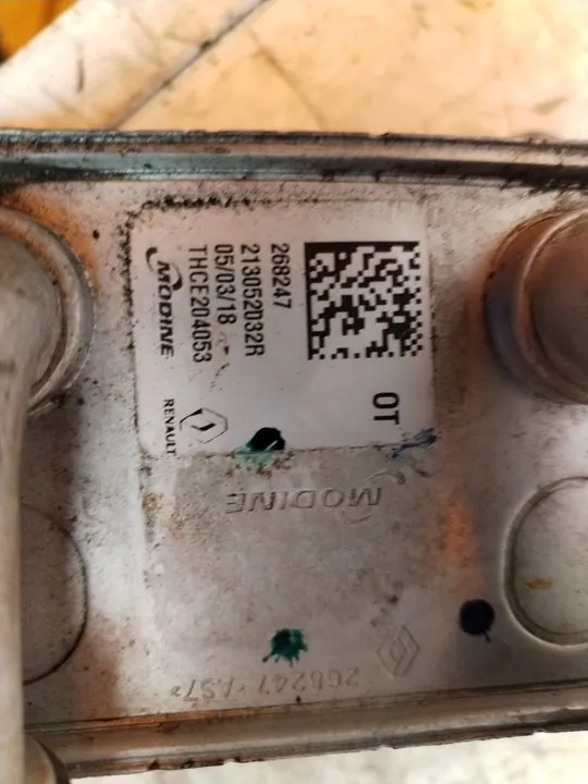 ENFRIADOR ACEITE MOTOR 114766