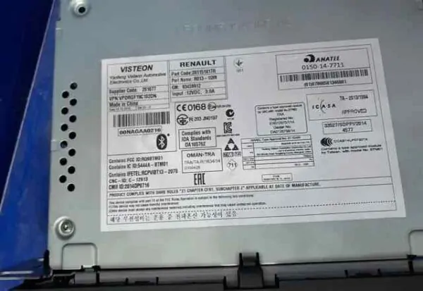 SISTEMA AUDIO / RADIO CD 91154