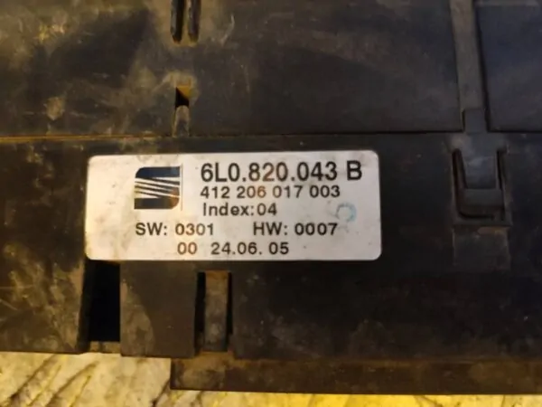 MANDO CALEFACCION / AIRE ACONDICIONADO 100559