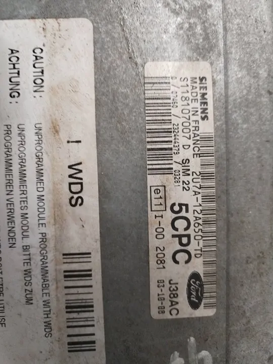 CENTRALITA MOTOR UCE 111249