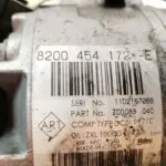 COMPRESOR AIRE ACONDICIONADO 116425