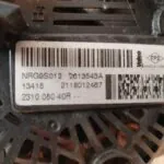 ALTERNADOR 116370