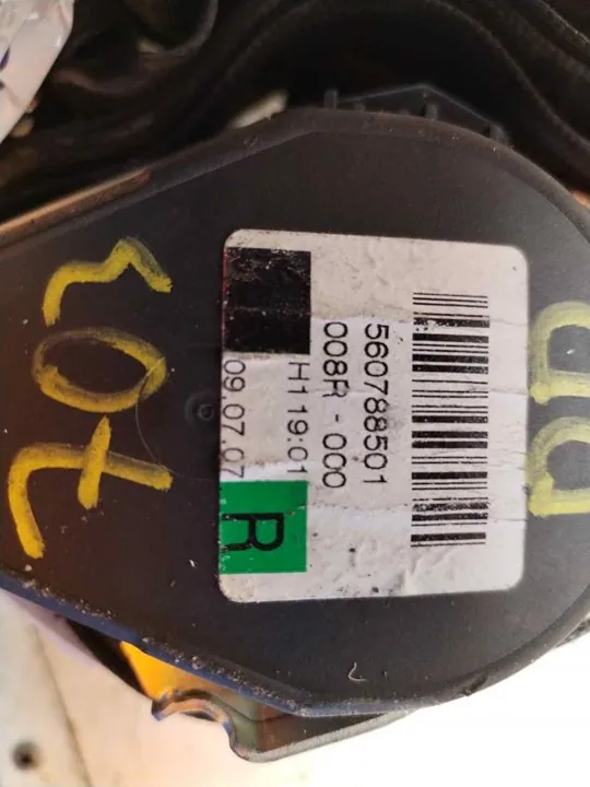 CINTURON SEGURIDAD DELANTERO DERECHO 116950