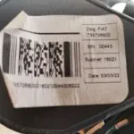 CINTURON SEGURIDAD DELANTERO DERECHO 116889