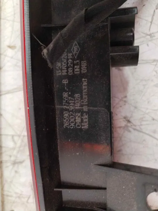 LUZ CENTRAL DE FRENO 118730
