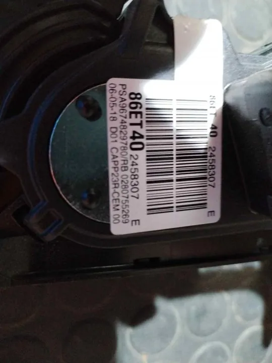 PEDAL ACELERADOR 118257