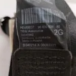 CINTURON SEGURIDAD TRASERO IZQUIERDO 119611