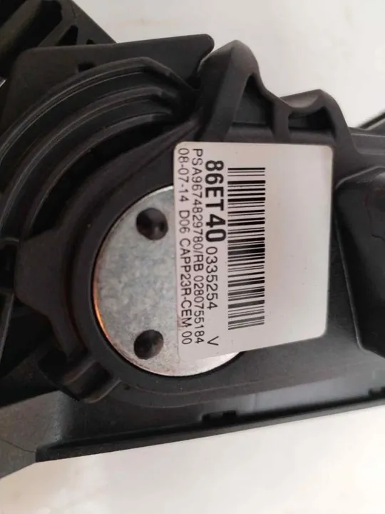 PEDAL ACELERADOR 120760