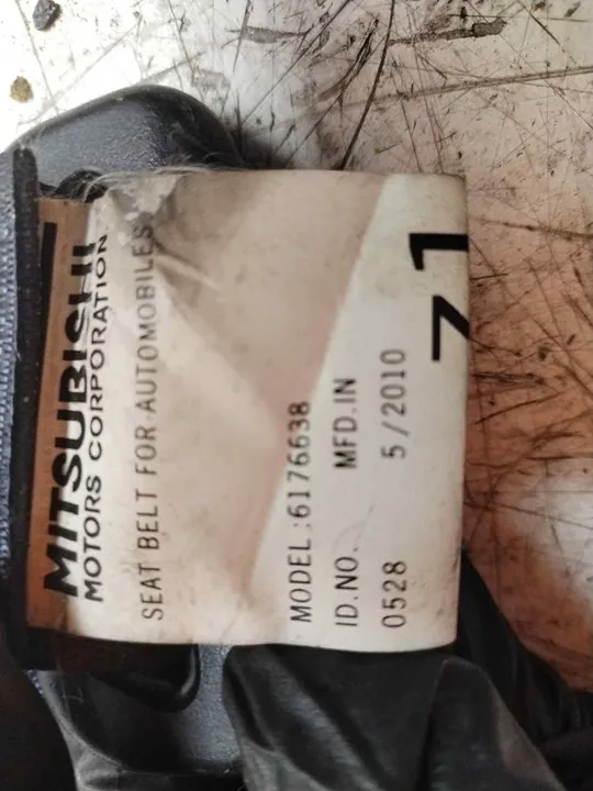 CINTURON SEGURIDAD TRASERO IZQUIERDO 121924