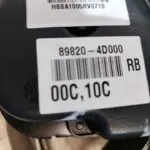 CINTURON SEGURIDAD TRASERO DERECHO 121469