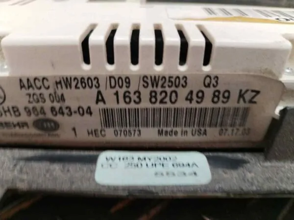 MANDO CLIMATIZADOR 122662