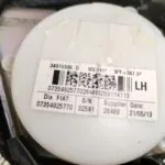 CINTURON SEGURIDAD TRASERO IZQUIERDO 127209