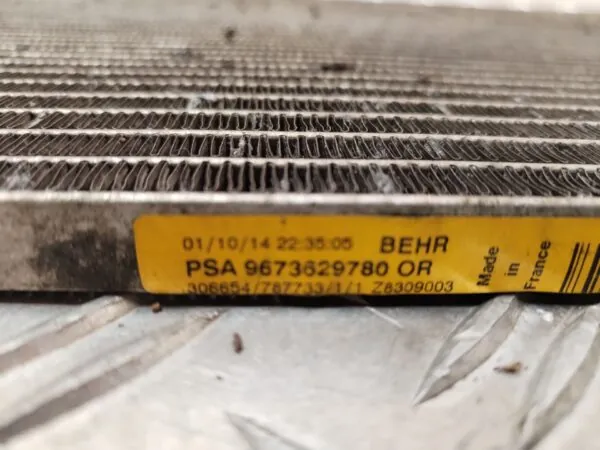 CONDENSADOR / RADIADOR AIRE ACONDICIONADO 126582