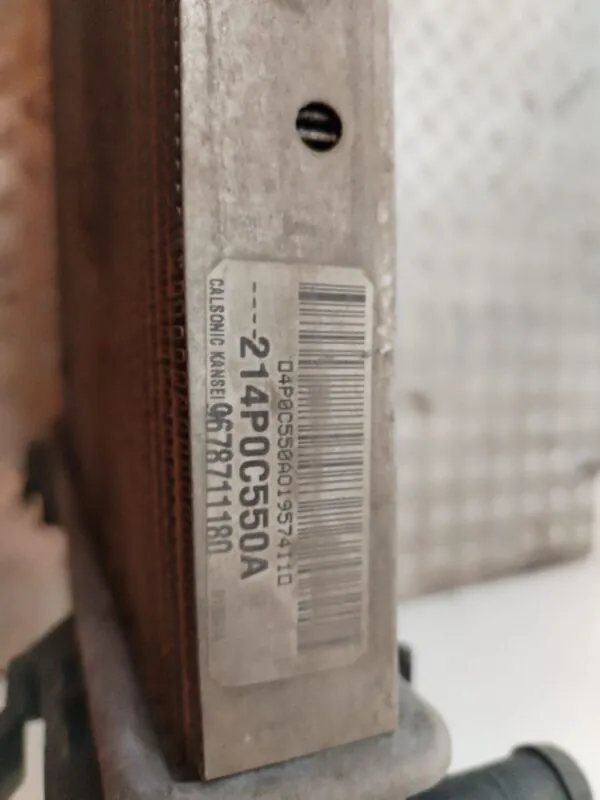 RADIADOR AGUA 126587