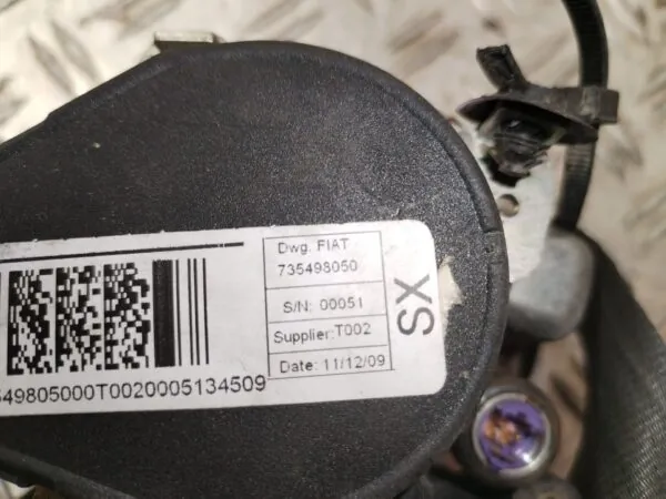 CINTURON SEGURIDAD DELANTERO IZQUIERDO 127684