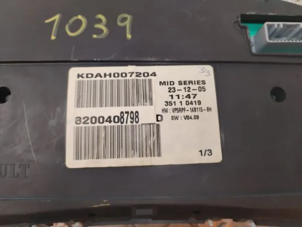 CUADRO INSTRUMENTOS 127356