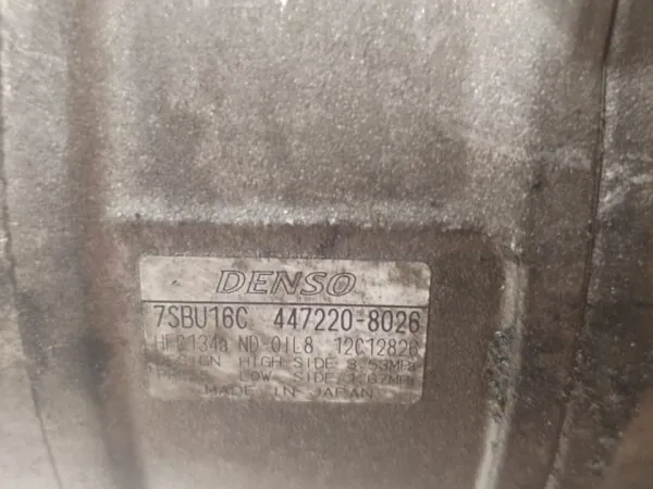 COMPRESOR AIRE ACONDICIONADO 130021