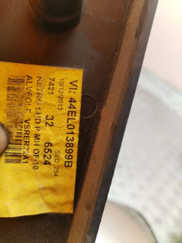 RETROVISOR IZQUIERDO 129724